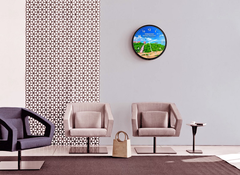 Waiting Room Wall Clock